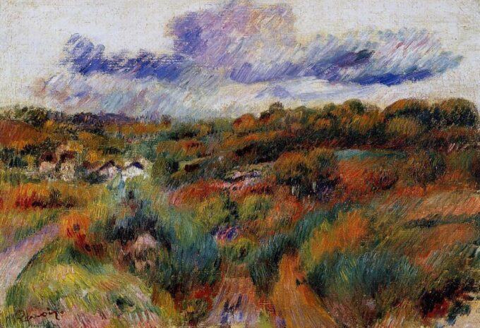 Paesaggio 1893 – Pierre-Auguste Renoir Pierre-Auguste Renoir 105x70