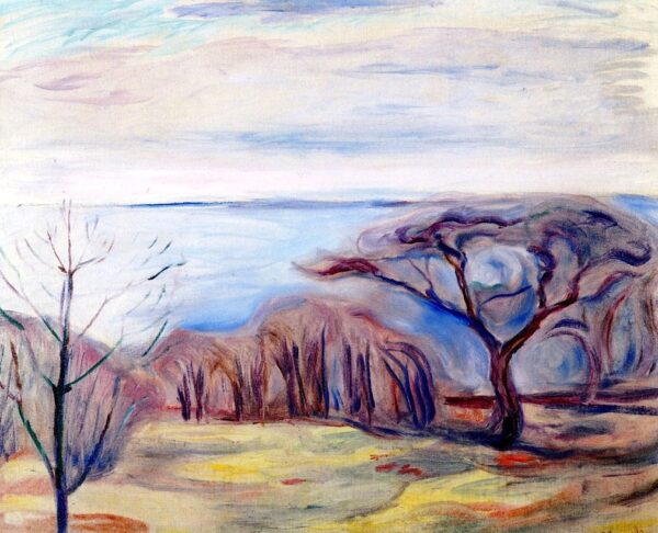 Paesaggio di primavera – Edvard Munch Edvard Munch 85x75