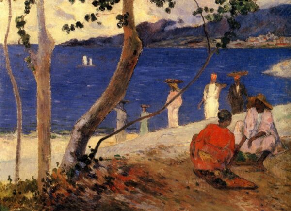 Un bordo di mare, 1887 – Paul Gauguin Paul Gauguin 105x70