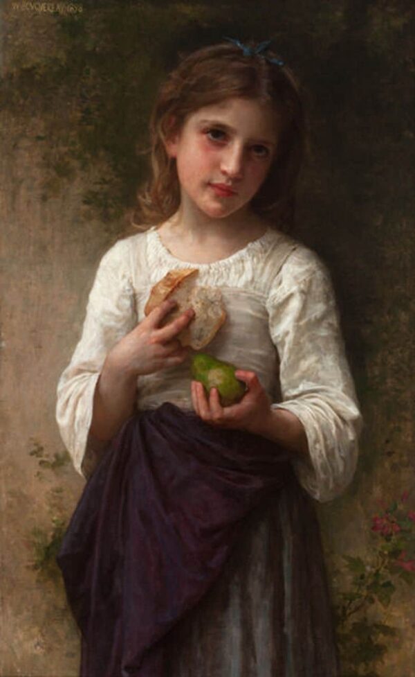 Pasti frugali – William Bouguereau William Bouguereau 70x105