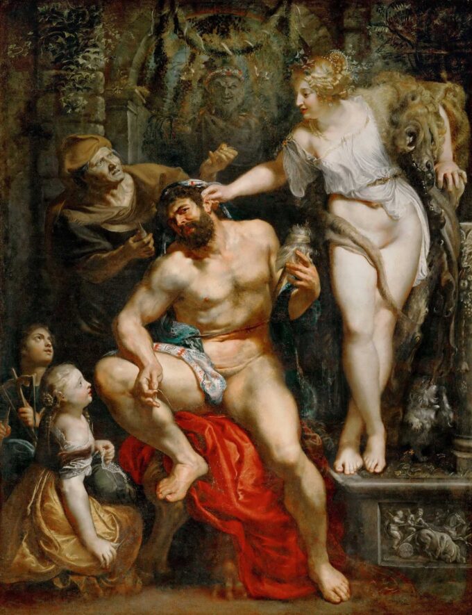 Ercole e Omphale – Peter Paul Rubens Peter Paul Rubens 70x85