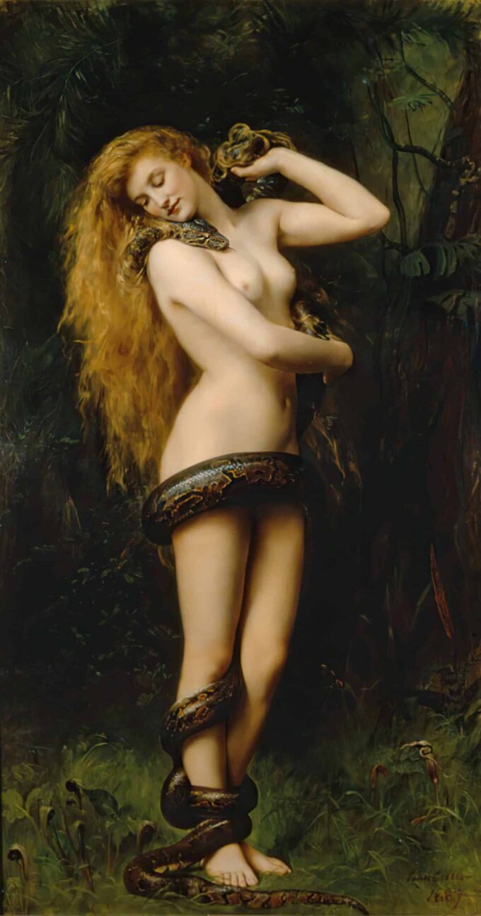 Lilith di John Collier John Collier 70x140