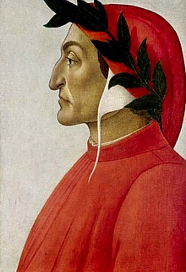 Ritratto di Dante (olio su tela) – Sandro Botticelli Sandro Botticelli 70x105