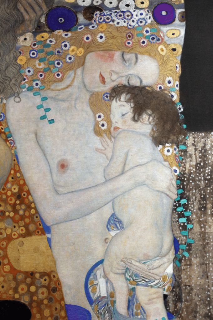 Madre e bambino – Gustav Klimt Gustav Klimt 70x105 2