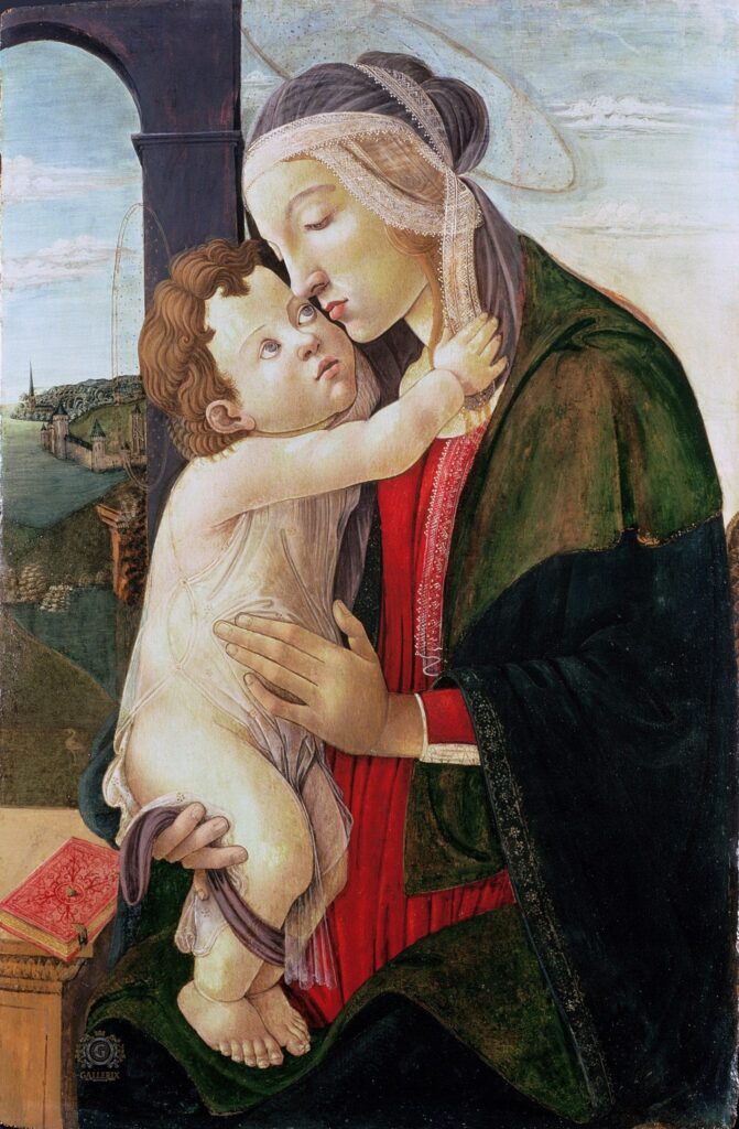 La Vergine con Bambino, XV secolo – Sandro Botticelli Sandro Botticelli 70x105