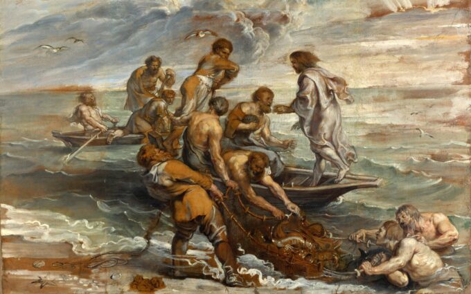 La pesca miracolosa – Peter Paul Rubens Peter Paul Rubens 105x70