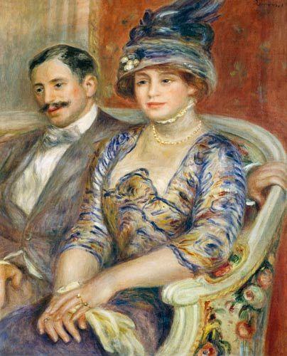 Monsieur e Madame Bernheim de Villers – Pierre-Auguste Renoir Pierre-Auguste Renoir 70x85