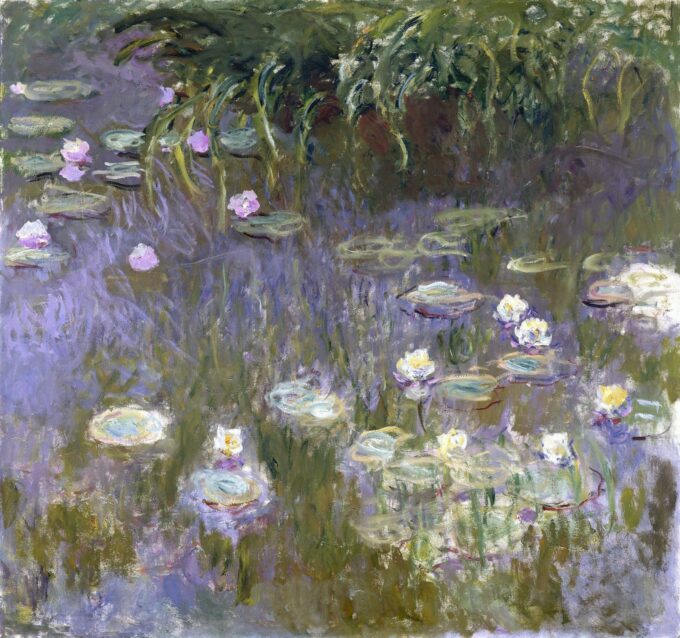 Ninfee, 1922 – Claude Monet Claude Monet 70x70