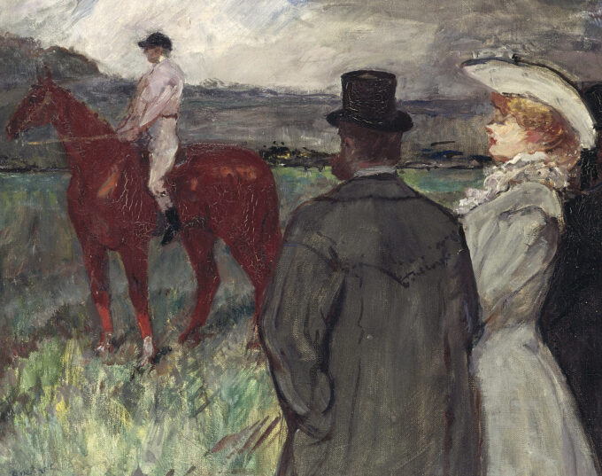 All’ippodromo – Toulouse Lautrec Henri de Toulouse-Lautrec 85x75