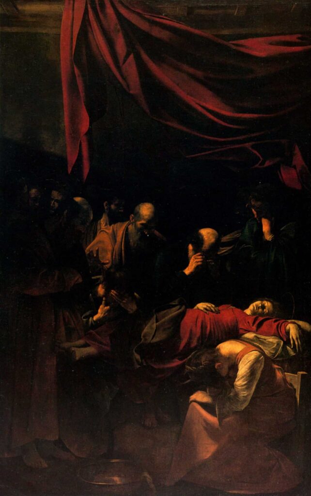 La Morte della Vergine – Caravaggio Caravaggio 70x105