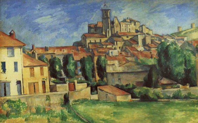 Gardanne (vista orizzontale) – Paul Cézanne Paul Cézanne 105x70