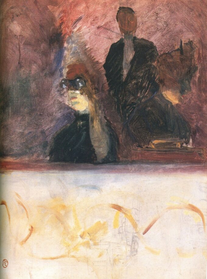 La scatola del Mascaron D’Oro – Toulouse Lautrec Henri de Toulouse-Lautrec 70x85