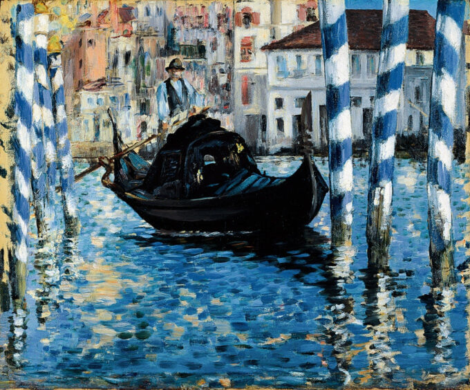 Il Grande Canale a Venezia – Edouard Manet Édouard Manet 85x75