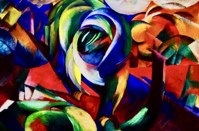 Mandrillo – Franz Marc Franz Marc 105x70