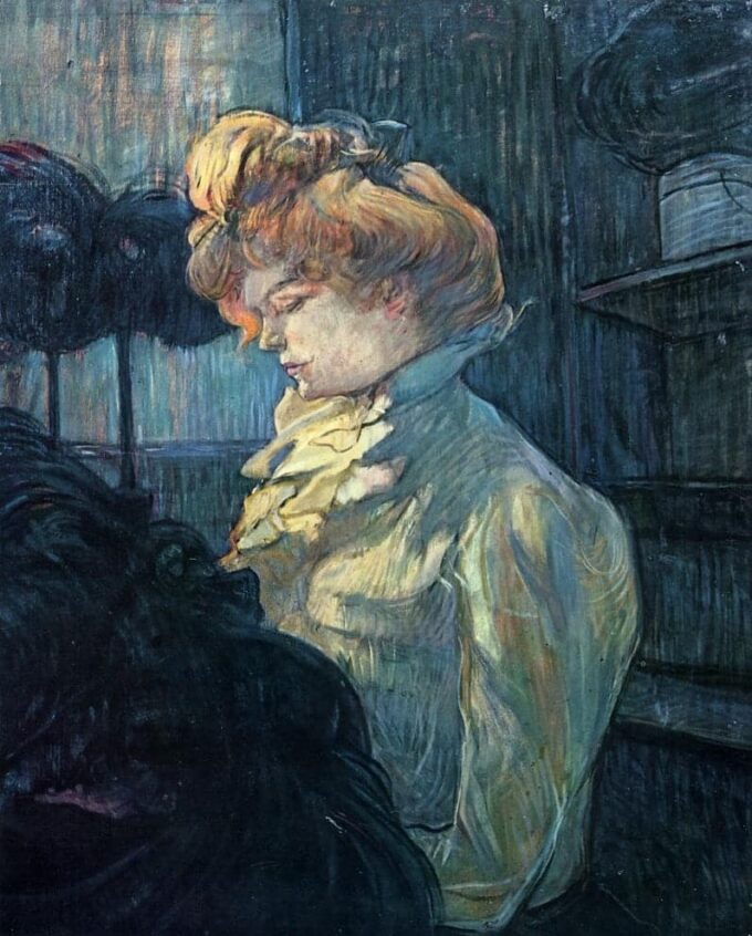 Le Modiste – Toulouse Lautrec Henri de Toulouse-Lautrec 70x85