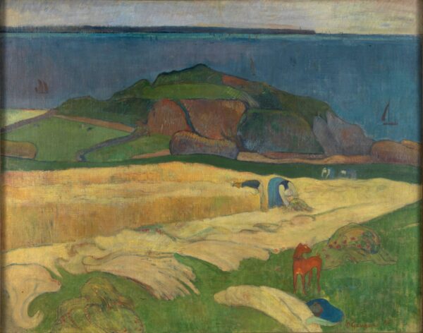 Raccolto (Le Pouldu) – Paul Gauguin Paul Gauguin 85x75