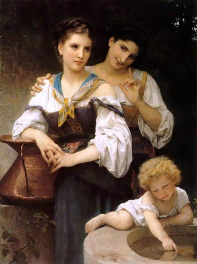 Il segreto – William Bouguereau William Bouguereau 70x85