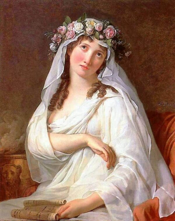 Vesta Vergine – Jacques-Louis David Jacques-Louis David 70x85