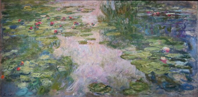 Ninfee, 1917 – Claude Monet Claude Monet 140x70