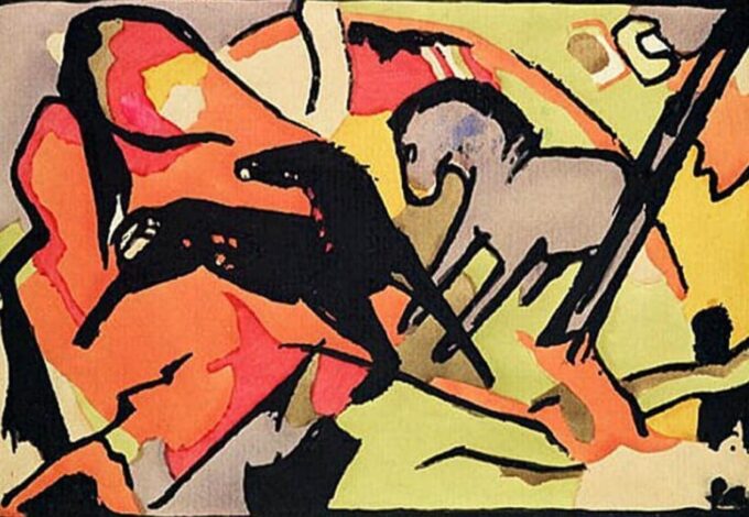 Arti plastiche – Franz Marc Franz Marc 105x70