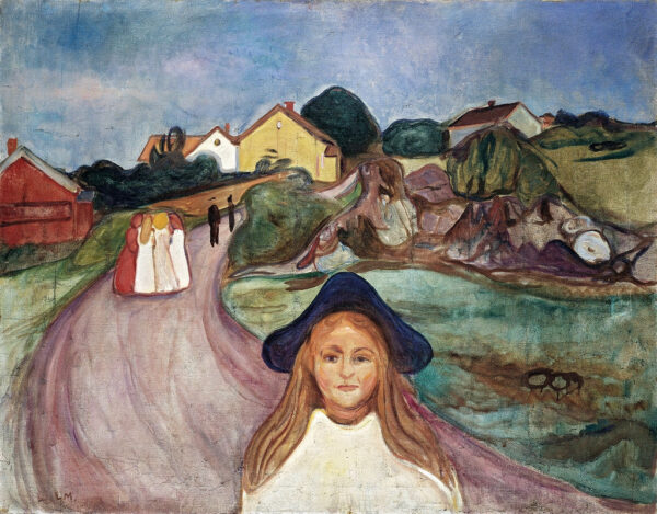 Rue ad Asgardstrand – Edvard Munch Edvard Munch 85x75