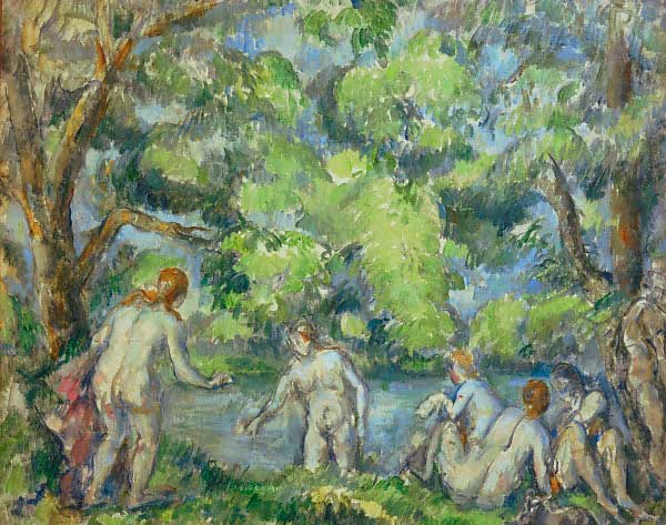 Bagnanti (Undinen) – Paul Cézanne Paul Cézanne 85x75