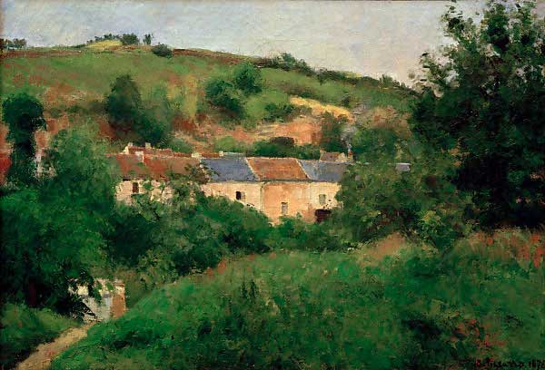 La strada del villaggio – Camille Pissarro Camille Pissarro 105x70