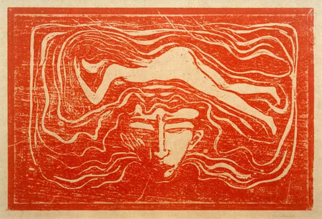 L’interno del cervello maschile – Edvard Munch Edvard Munch 105x70