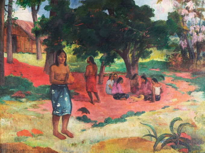 Parole sussurrate – Paul Gauguin Paul Gauguin 85x75