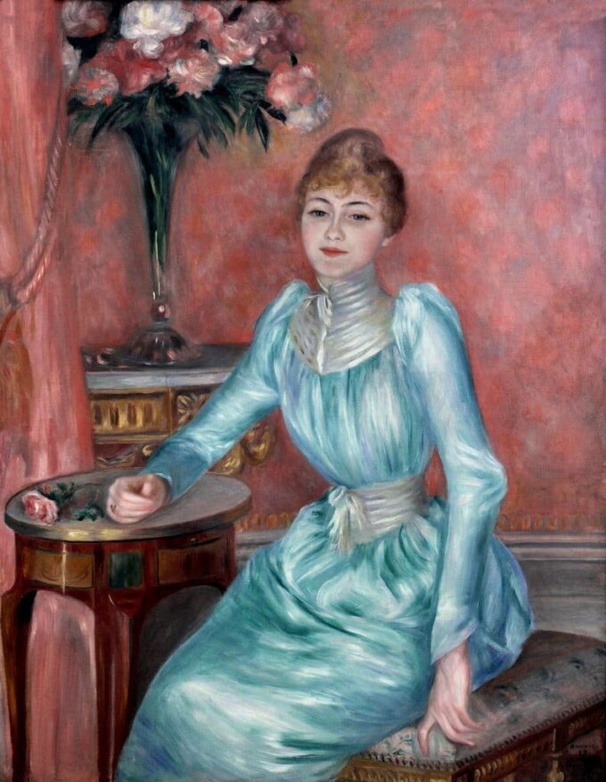 Madame de Bonnieres – Pierre-Auguste Renoir Pierre-Auguste Renoir 70x85