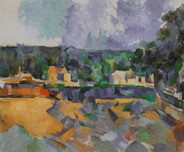 Rive del fiume – Paul Cézanne Paul Cézanne 85x75