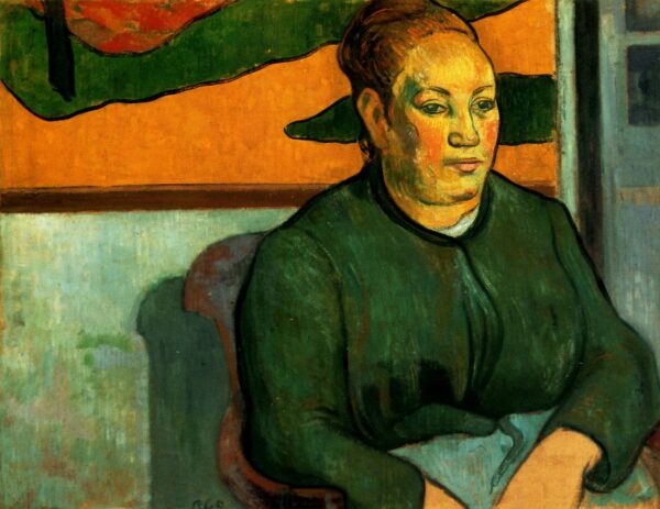 Ritratto di Madame Roulin – Paul Gauguin Paul Gauguin 85x75