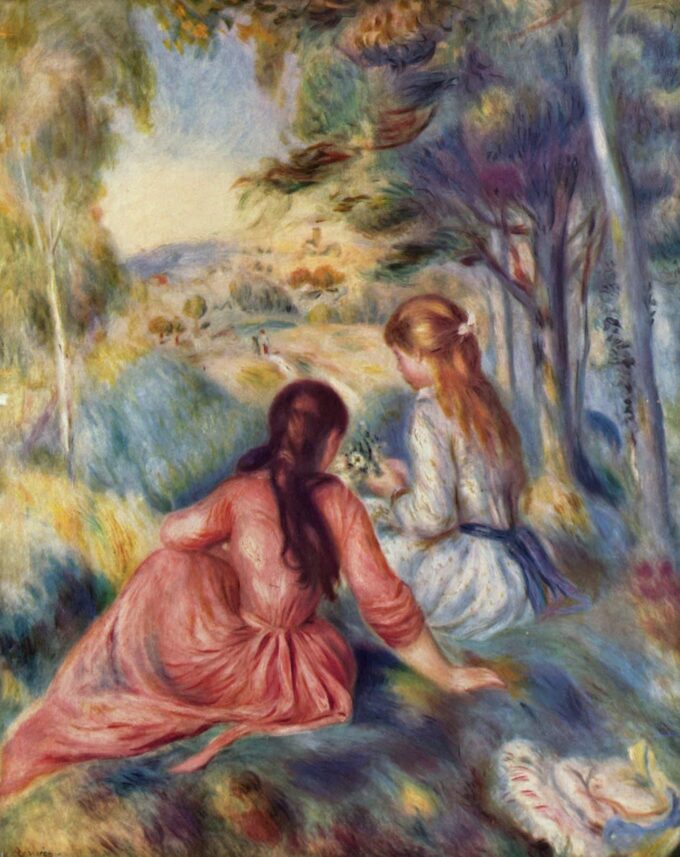 Nella prateria – Pierre-Auguste Renoir Pierre-Auguste Renoir 70x85