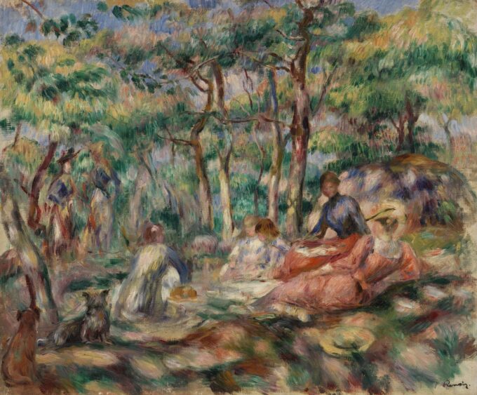 Il pranzo sull’erba – Pierre-Auguste Renoir Pierre-Auguste Renoir 85x75