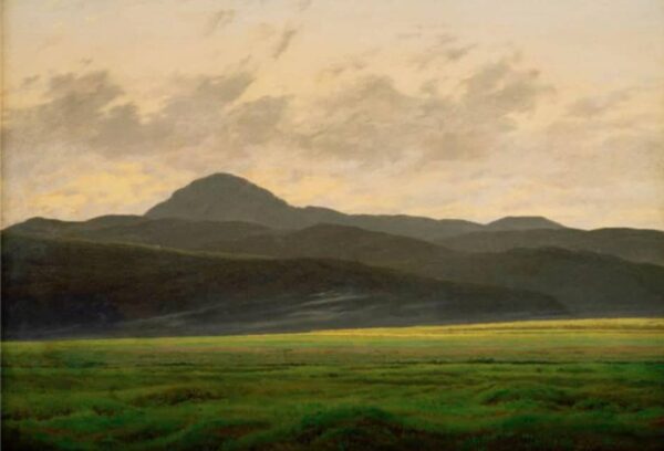 Paesaggio di Boemia – Caspar David Friedrich Caspar David Friedrich 105x70