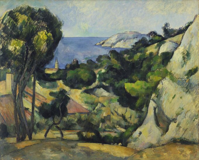 L’Estaque – Paul Cézanne Paul Cézanne 85x75