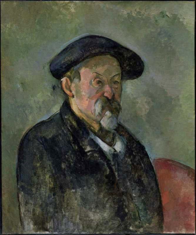 Autoritratto I – Paul Cézanne Paul Cézanne 70x85