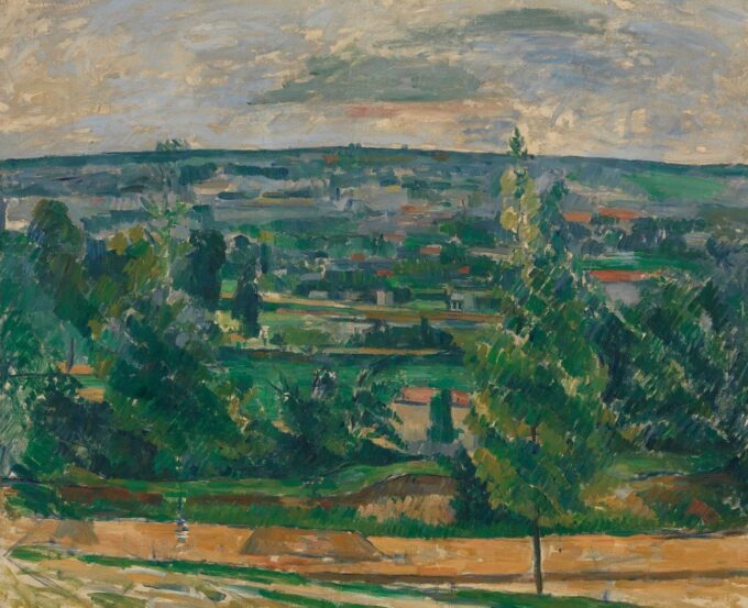 Paesaggio al Jas de Bouffan – Paul Cézanne Paul Cézanne 85x75