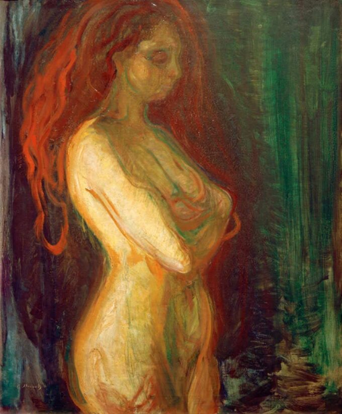 Studio di nudo femminile – Edvard Munch Edvard Munch 70x85