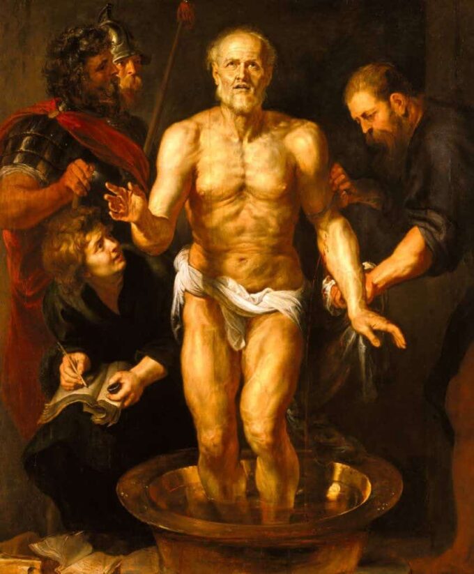 La morte di Seneca – Peter Paul Rubens Peter Paul Rubens 70x85