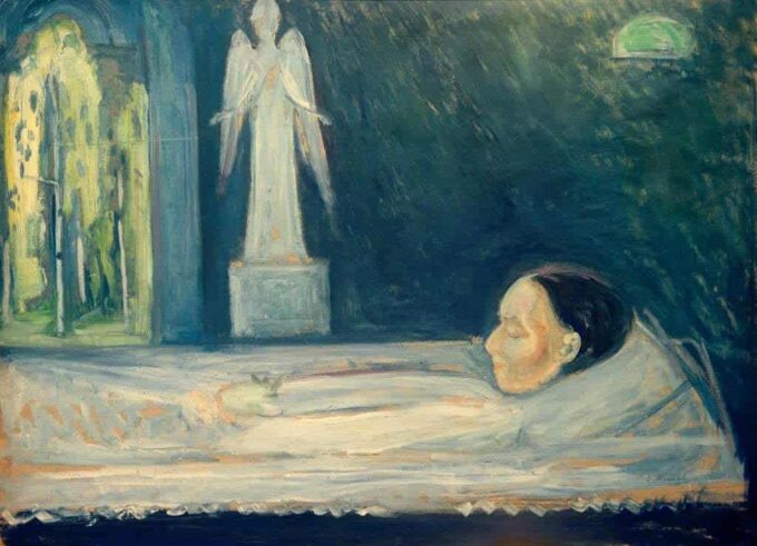 Angelo della morte – Edvard Munch Edvard Munch 105x70