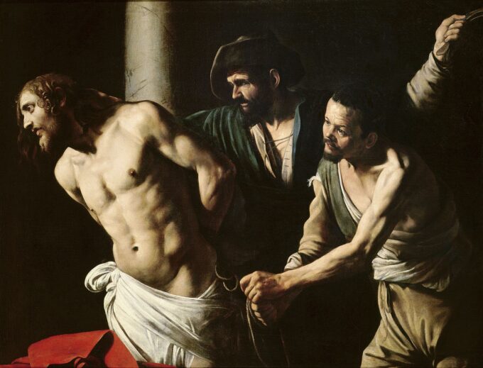 Il Cristo alla Colonna della Flagellazione – Caravaggio Caravaggio 85x75