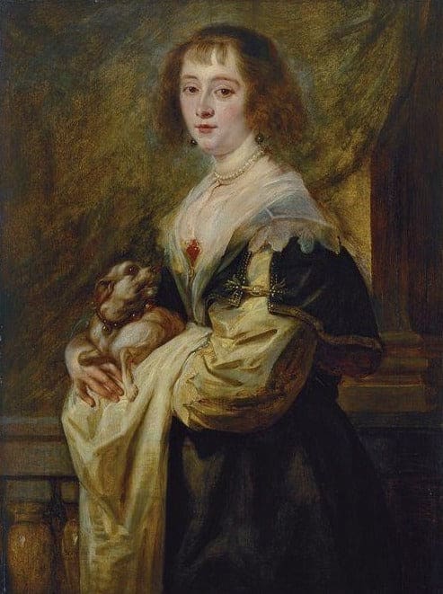 Ritratto di una donna con un piccolo cane – Peter Paul Rubens Peter Paul Rubens 70x85