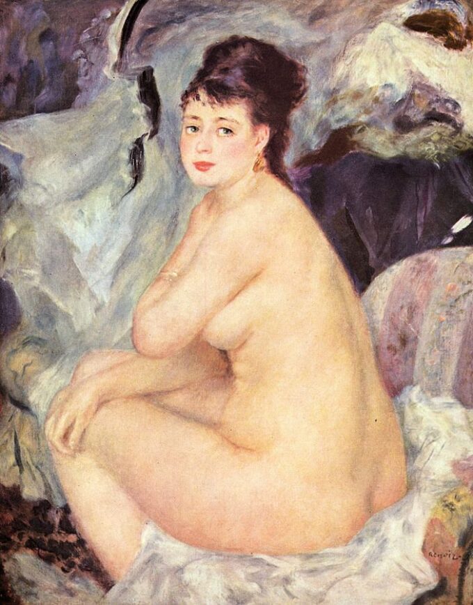 Nudo femminile (Anna) – Pierre-Auguste Renoir Pierre-Auguste Renoir 70x85