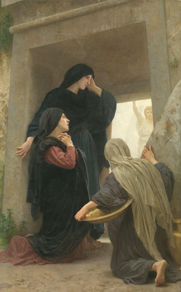 Le sante donne al sepolcro – William Bouguereau William Bouguereau 70x105