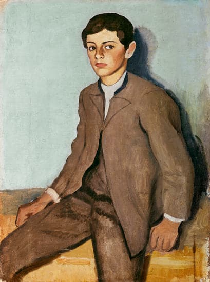 Tegernseer ragazzo di contadino – August Macke August Macke 70x85