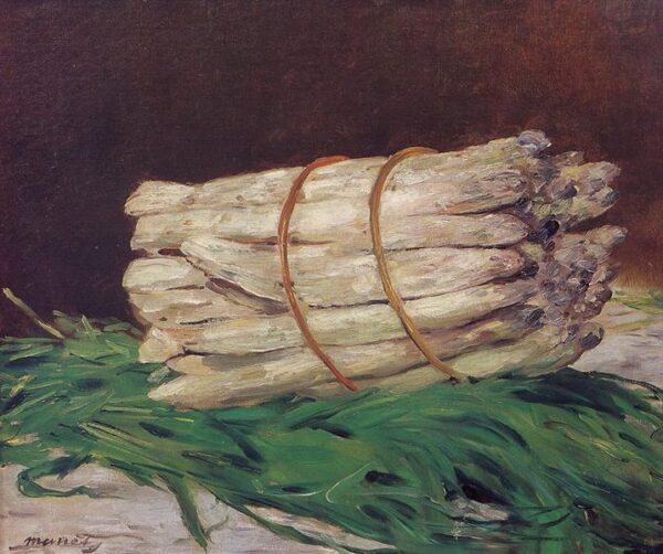 Una bottiglia di asparagi – Edouard Manet Édouard Manet 85x75