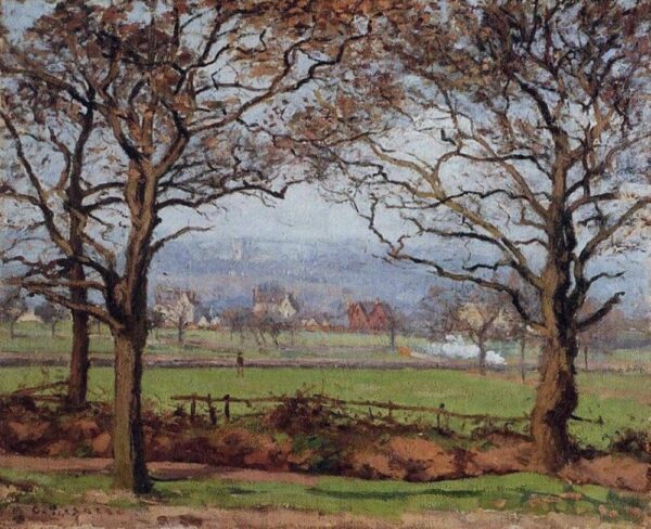 Vicino a Sydenham Hill – Camille Pissarro Camille Pissarro 85x75