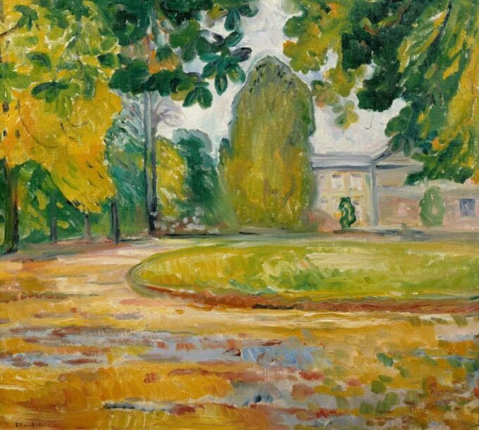 Parco a Kösen – Edvard Munch Edvard Munch 70x70