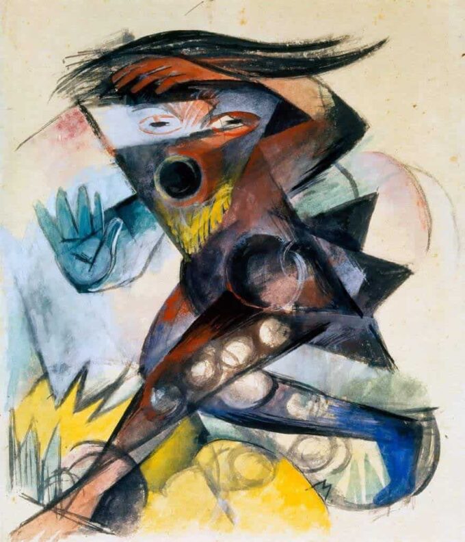 Caliban – Franz Marc Franz Marc 70x85